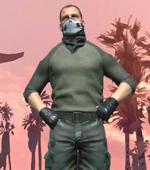 Crazy GTA Mercenary Driver